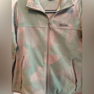 Women’s Columbia fleece full zip size medium